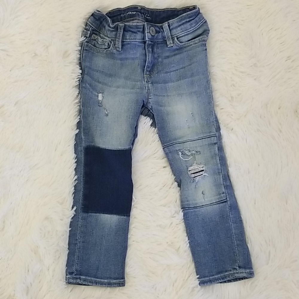 Distressed Gap Jean's toddler girls